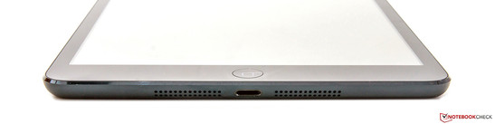 Unterseite: Lautsprecher, Lightning Connector