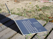 Das Touch-Frontpanel ist zwar relativ stabil,