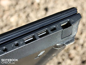Audio, 3 x USB, Kensington, Ethernet