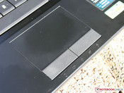 Touchpad mit Hartgummi-Tasten