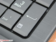 Passend dazu gibt sich die Tastatur feedbackstark.