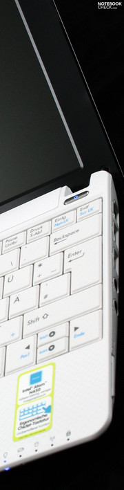 Asus Eee PC 1001P in mattem Weiß