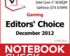 Im Test bei NBC: Best of Dezember 2012 - Notebooks Im Test bei NBC: Best of Dezember 2012 - Notebooks