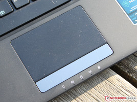 Touchpad: Zu kleiner Tastenhub und laut