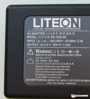 ...und stellt eine maximale Leistung von 65 Watt bereit.