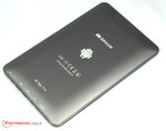 Die Rückseite des B-Tab 711 wirkt robust.