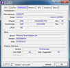 Systeminfo CPUZ Mainboard