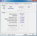 Systeminfo CPUZ RAM