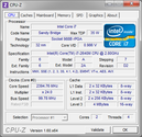 Systeminfo CPUZ CPU
