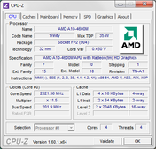 Systeminfo CPUZ CPU