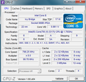 Systeminfo CPUZ CPU