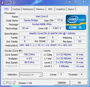 Systeminfo CPUZ CPU