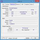 Systeminfo CPUZ Mainboard