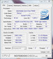CPU-Z-Informationen über das Samsung R700 Aura T9300 Dillen