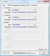 CPU-Z-Informationen über das FSC Esprimo M9400
