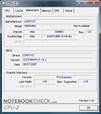 CPU-Z-Informationen über das Lenovo Thinkpad T61 UI02BGE