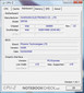 CPU-Z-Informationen über das Samsung R700 Aura T9300 Dillen
