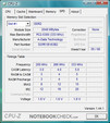 CPU-Z-Informationen über das Zepto Znote 3415W
