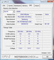 CPU-Z-Informationen über das Samsung R700 Aura T9300 Dillen