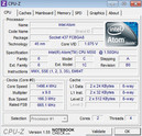 Systeminfo CPU-Z CPU