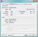 Systeminfo CPUZ Mainboard
