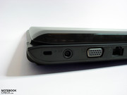 Der analoge VGA-Ausgang liefert bei 1280x1024 Bildpunkten ein gutes Bild