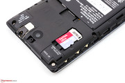 Der Kartenleser unterstützt auch Speicherkarten mit 64 GB.