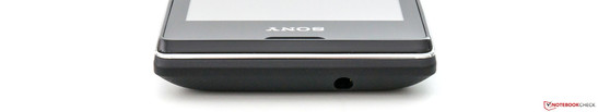 Kopfseite: 3,5-mm-Stereo-Klinke