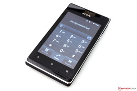 Übersichtlich gestaltete Telefon-Anwendung.