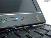 Der Fingerabdruckscanner ist auch im Tablet-Modus gut erreichbar