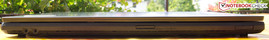 Vorne: Microphone, Headphone, Multi-Cardreader, WLAN-Schalter