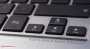 Der eindrucksvolle Sound wird von Bang & Olufsen geliefert und ist dabei so hochqualitativ wie bei kaum einem anderen Ultrabook.