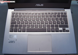 beleuchtete Chiclet-Tastatur