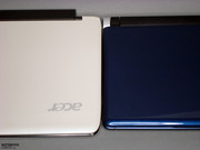 ...und 1,5cm in der Tiefe... wirkt das Aspire One 751 erstaunlich kompakt