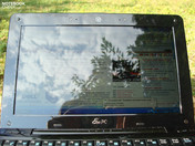 mit eeectl optimierte Displayhelligkeit im Ausseneinsatz
