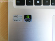 Angetrieben wird das Ultrabook natürlich von Intel sowie mit dedizierter Grafik von Nvidia.