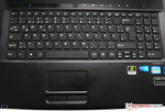 Tastatur und Touchpad