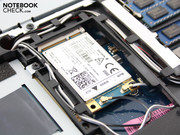 Das 3G-Modul besetzt einen der drei mini PCI-E Slots.