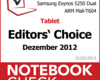 Im Test bei NBC: Best of Dezember 2012 – Smartphones und Tablets