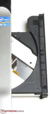 Der DVD-Brenner liest und beschreibt jede Art von DVD und CD.