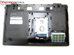 Nur HDD und RAM leicht zugänglich