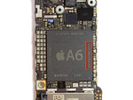 Der Apple A6 auf dem Logic Board (Bild: iFixit)