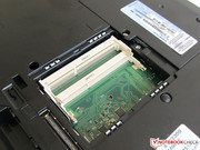 zwei S0-Dimm-Sockel für maximal 8 GByte Arbeitsspeicher