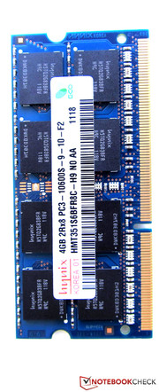 Das 4 GByte große RAM-Modul