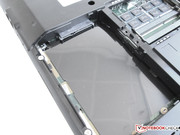 Einbauschacht für die Festplatte / SSD-Modul