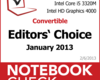 Im Test bei NBC: Best of Januar 2013 - Notebooks und Convertibles Im Test bei NBC: Best of Januar 2013 - Notebooks und Convertibles