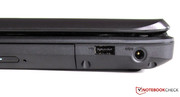 Eine der vier USB-Buchsen