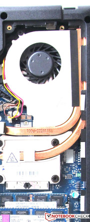 Zwei Heatpipes kommen beim G770 zum Einsatz