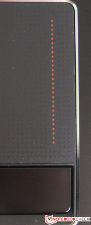 2-Wege-Scoll-Bereich im Touchpad