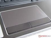Großes Touchpad mit zwei Mausersatztasten